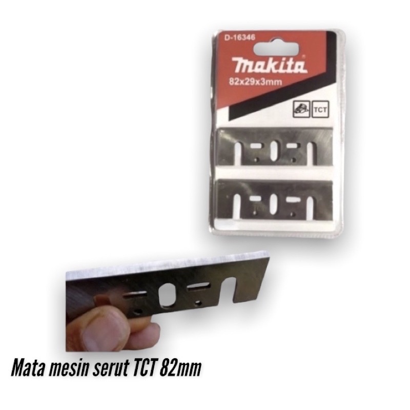 Mata planer mesin serut TCT asli Makita