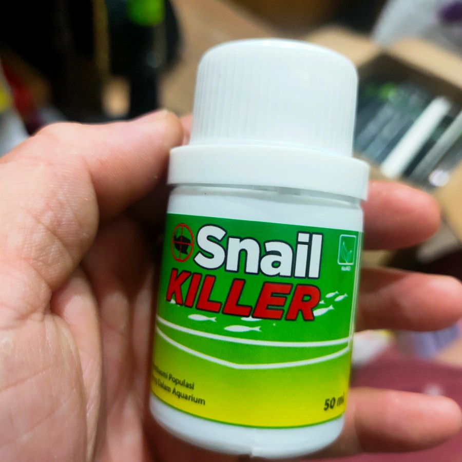 snail killer obat racun pembasmi keong siput hama aquascape aquarium