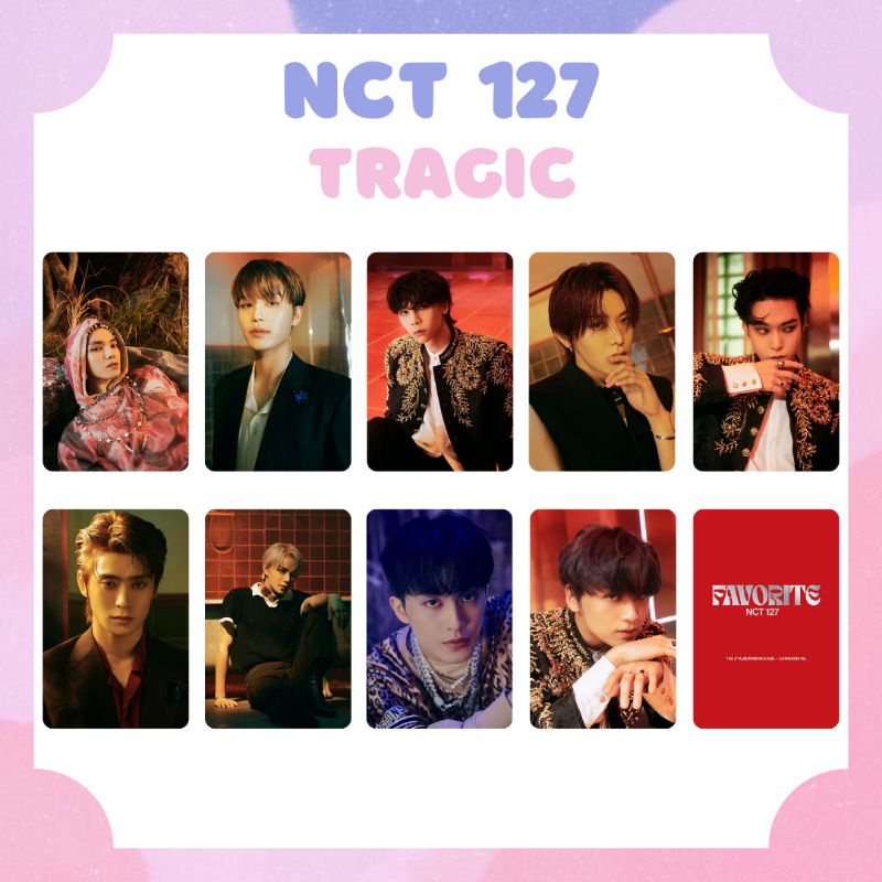 [NCT 127] PHOTOCARD NCT 127 FAVORITE TAEYONG TAEIL JOHNNY YUTA DOYOUNG JAEHYUN JUNGWOO MARK HAECHAN ‼️BACA DESKRIPSI ‼️