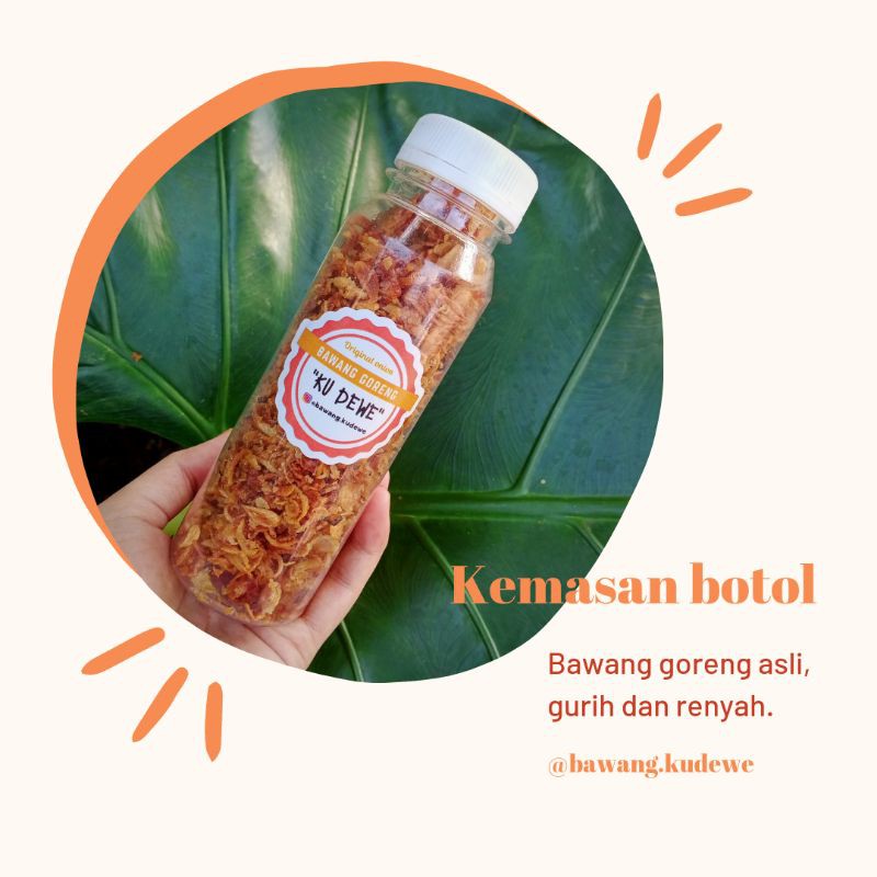 

Bawang goreng botol