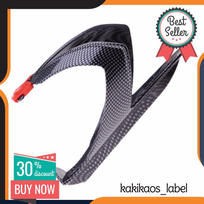Mattook Tempat Botol Minum Sepeda - Carbon Cycling Cage