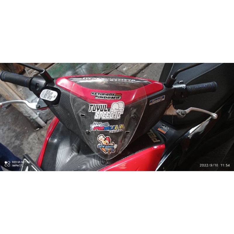 VISOR MOTOR AEROX OLD DAN NEW BENING