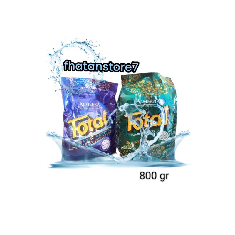 Total Almeera 800 gr |  Deterjen Bubuk