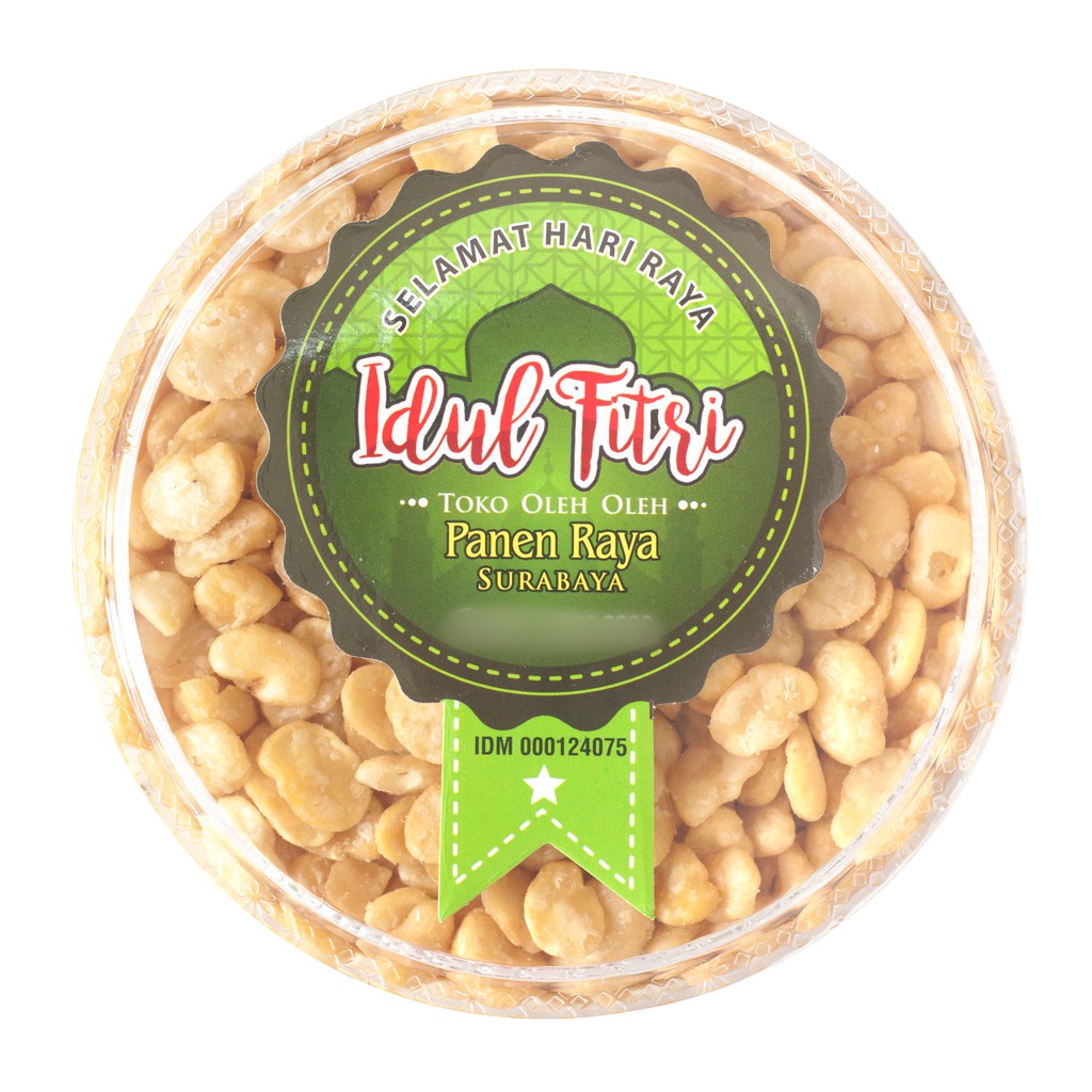 

Camilan Lebaran / Natal Kacang Koro Kupas PR Toples Kecil Siap Makan