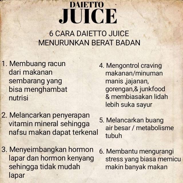 

Jus diet Daietto