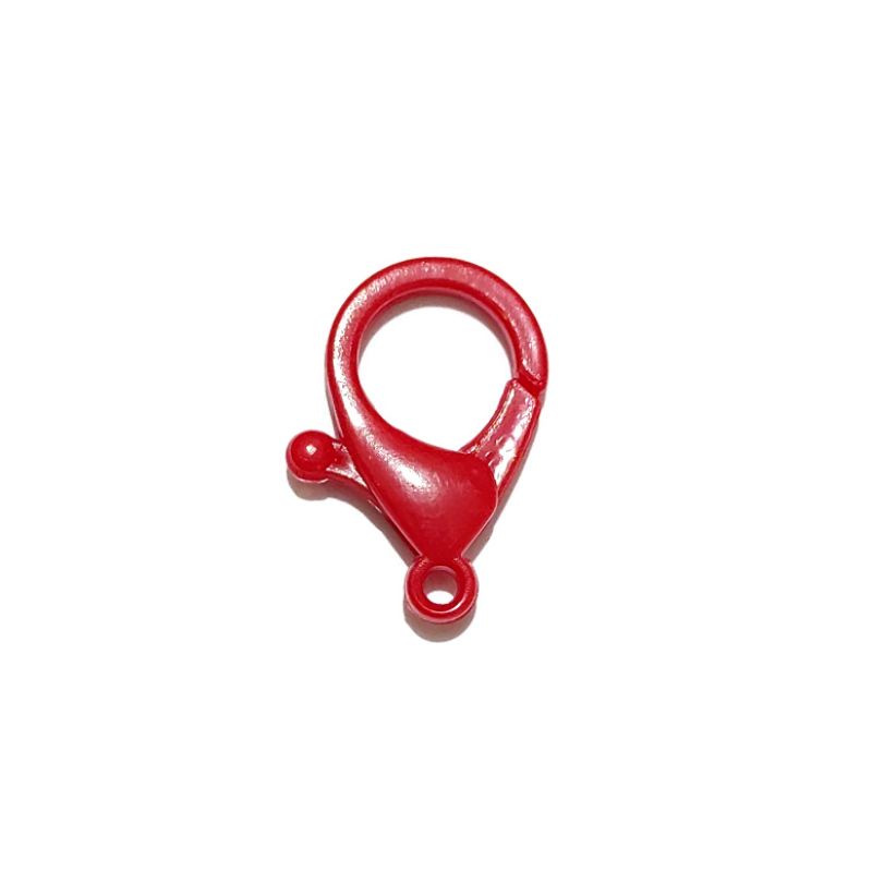 (1 buah) Kaitan Udang Plastik 2,5cm 25mm 2.5cm Lobster Clasp Plastic