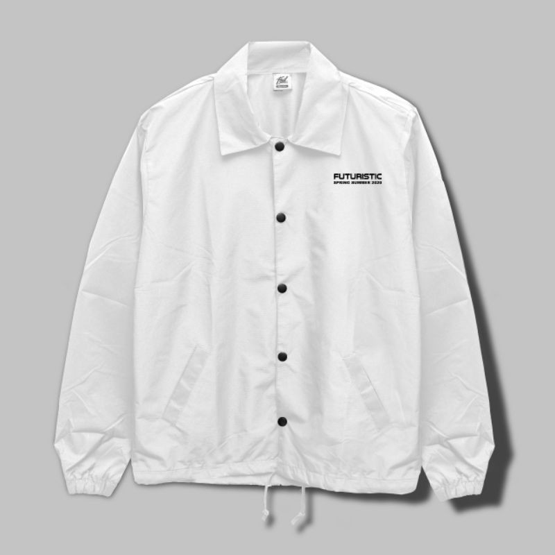 FAILOFFICIAL - COACH JACKET FUTURISTIC PUTIH