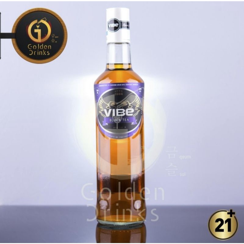 Jual Vibe Black Tea Liqueur Premium Series 700ml + FREE SLOKI Shopee