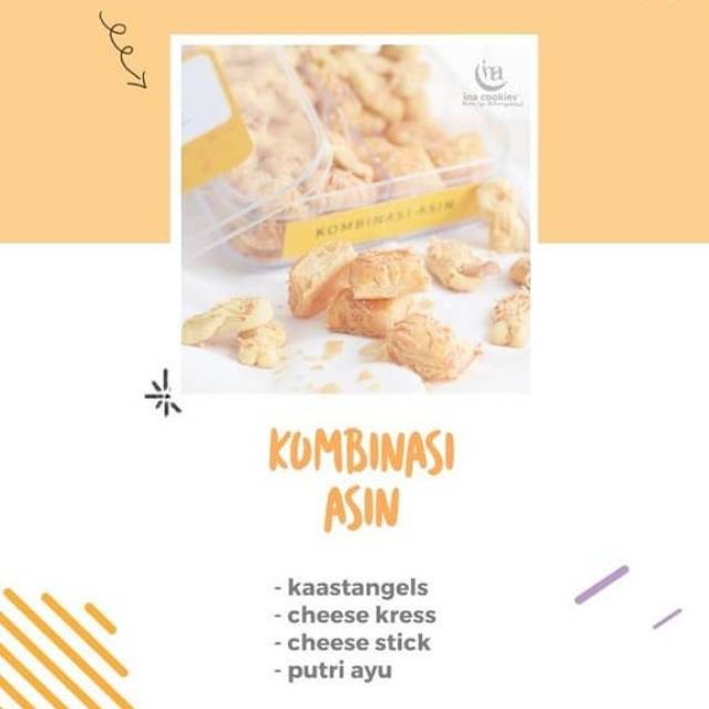 

Ina Cookies kombinasi asin