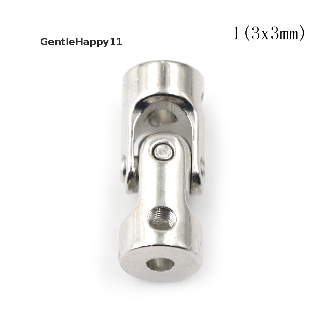 Gentlehappy RC Boat Metal Cardan Joint Gimbal Couplings Aksesoris Sambungan Universal