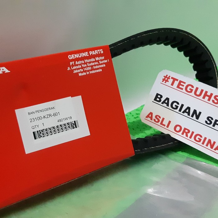 van belt v belt v belt kzr only vario 125 fi techno original honda