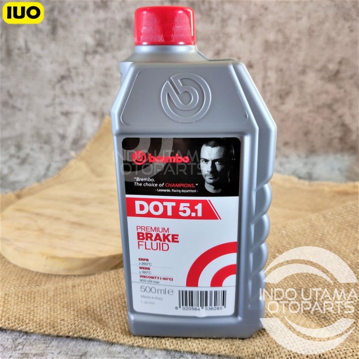 Minyak Rem Brembo DOT 5.1 Brake Fluid 500ml L-05005