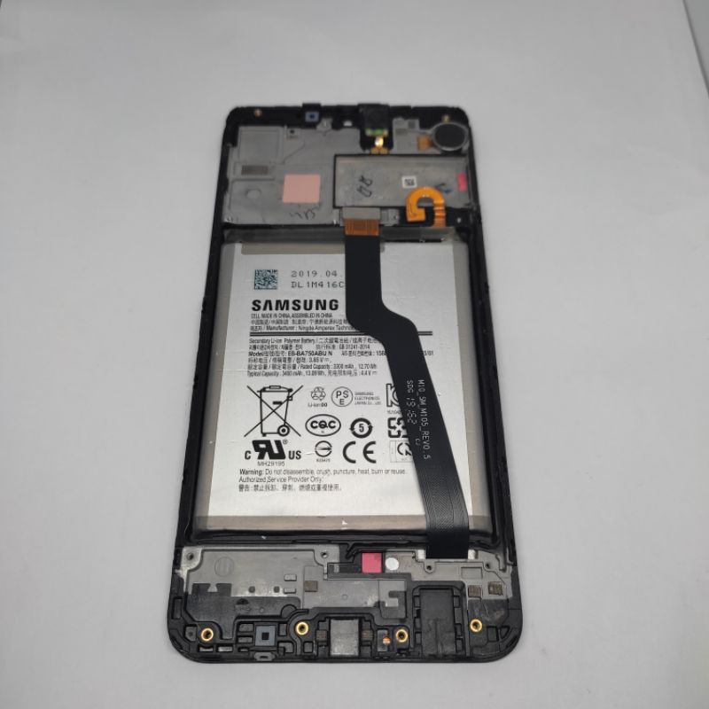 LCD plus touchscreen samsung a10 a105 a105G normal garansi original copotan