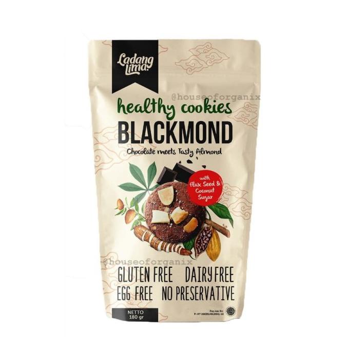 

Harap Baca Deskripsi Sebelum Order Ladang Lima Gluten Free Blackmond Cookies - 180 Gr