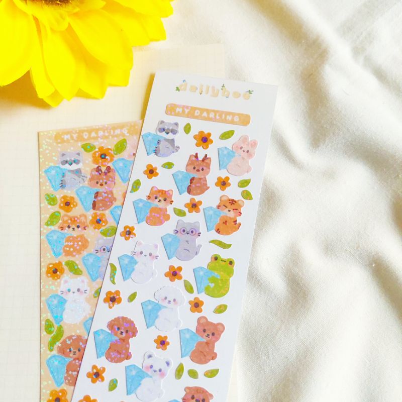 

[Daily bee] MY DARLING STICKER SHEET / POLCOS STICKER / PHOTOCARD STICKER / DECO STICKER / COMMISSION / SEVENTEEN STICKER / JOURNAL STICKER