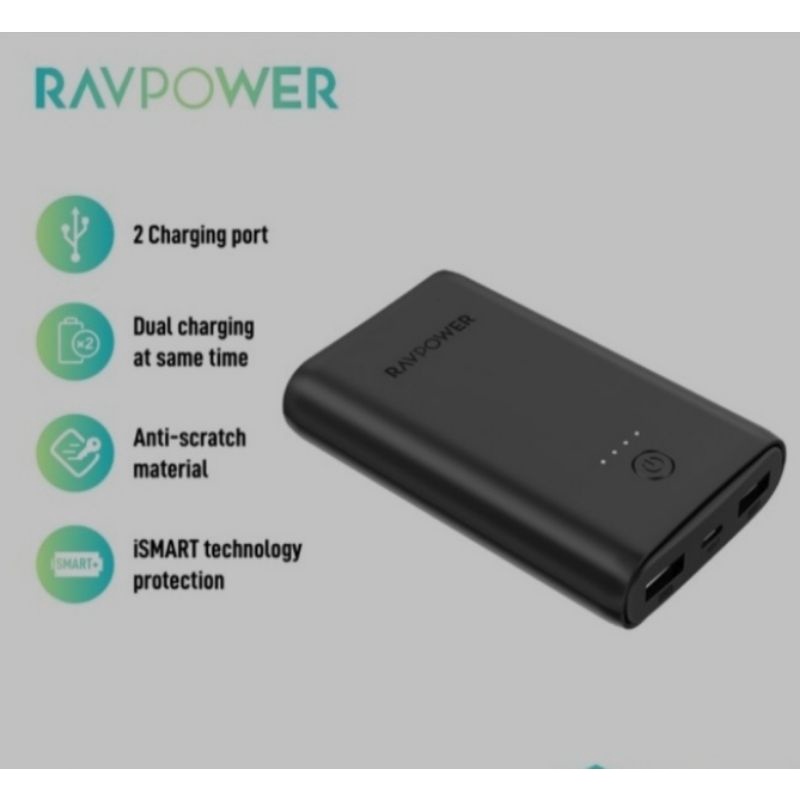 powerbank ravpower 10000mah