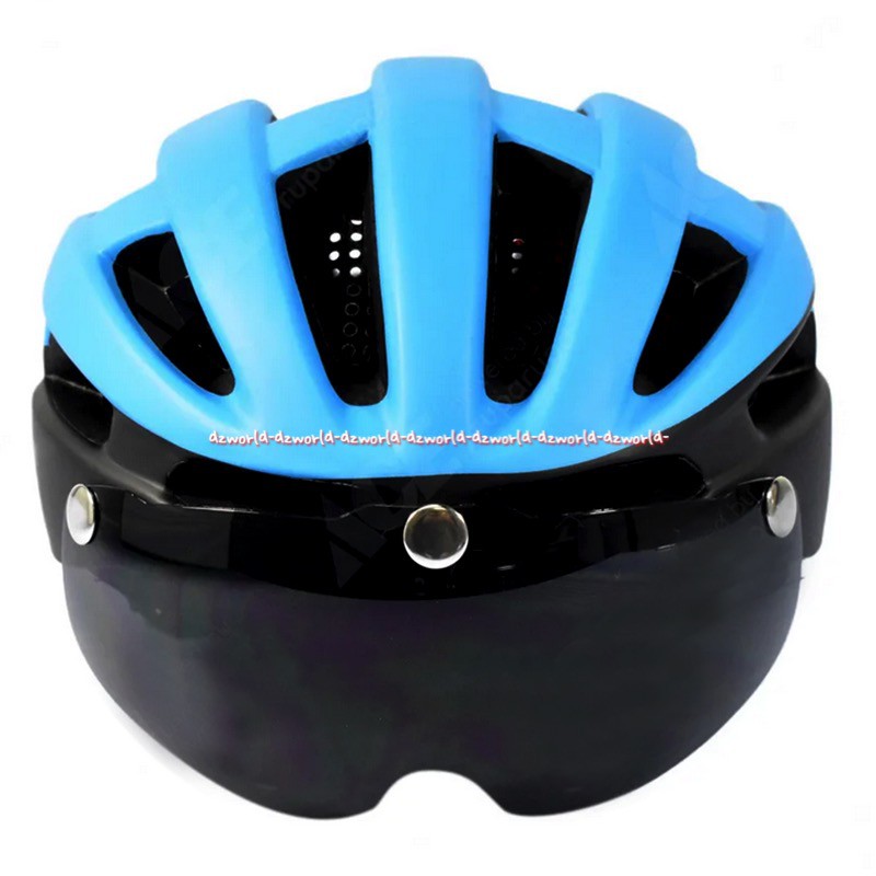 Dahon Lite Weight Helmet Helm Sepeda Ringan Hitam Dahon