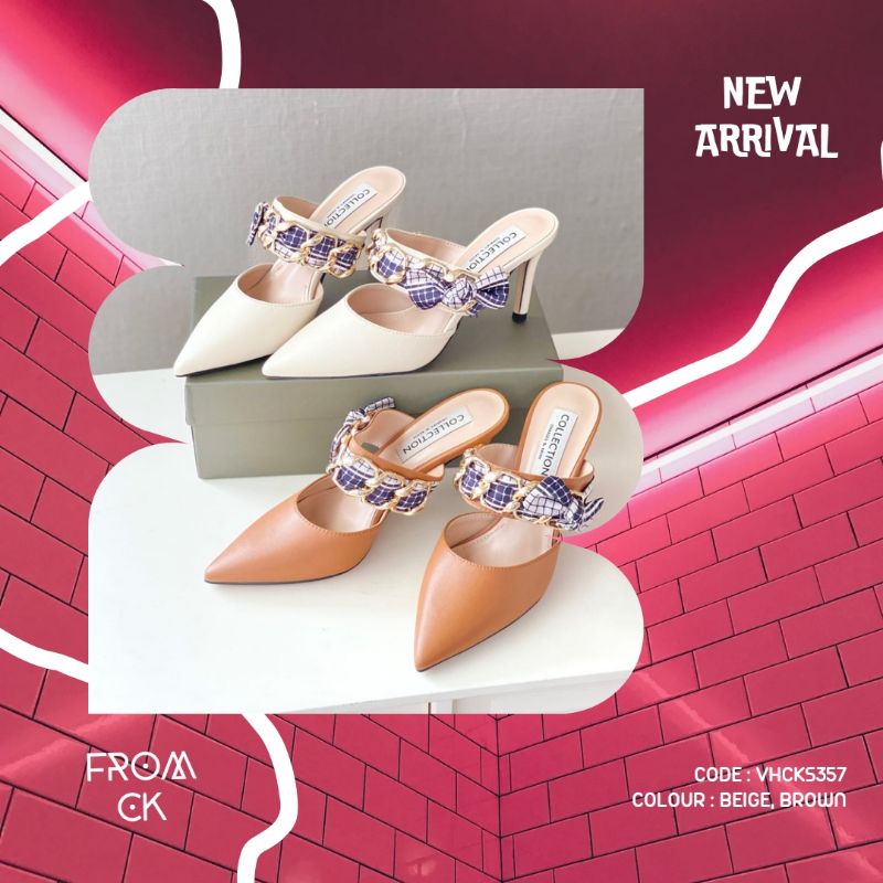HEELS SHOES CK | SEPATU CK (VHCKS357) | SEPATU BRANDED