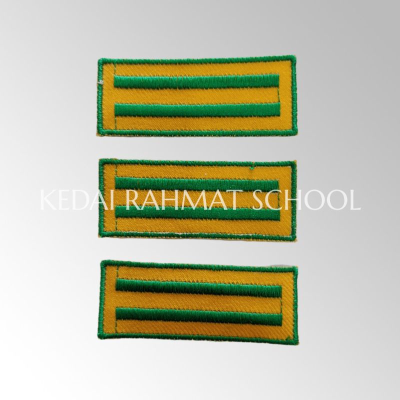 Tanda Jabatan Tanjab Pramuka Siaga Pemimpin Barung Pinru Bordir