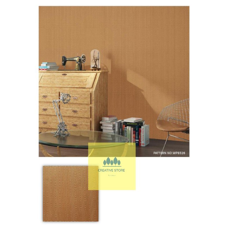 Jual Wallpaper Vinyl Polos Bertekstur Tebal Bermacam Motif Shopee Indonesia 4854