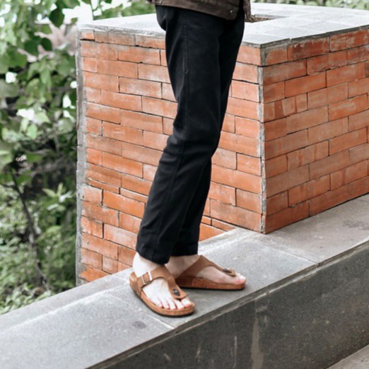 ENZO |ManNeedMe x Zapato| KULIT ASLI ORIGINAL Sandal Jepit Pria Casual