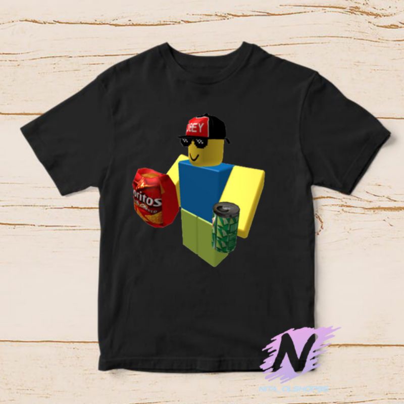 kaos anak roblok minicraft baju roblox