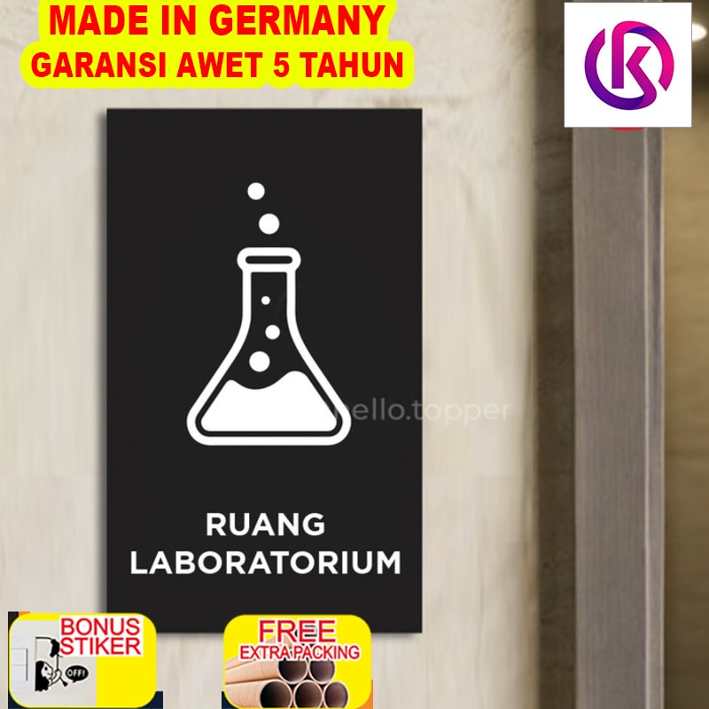 

Terlaris Ruang Laboratorium Sign Acrylic Modern 15x25 | Sign Board Akrilik