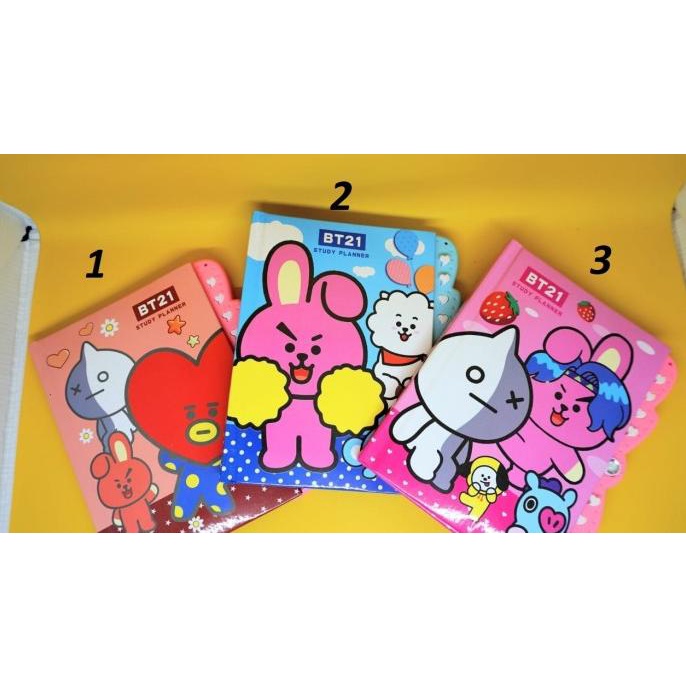 

BUKU KODE ANGKA DIARY BT21 BTS NOTE BOOK;COD TERMURAH ALAT TULIS KANT