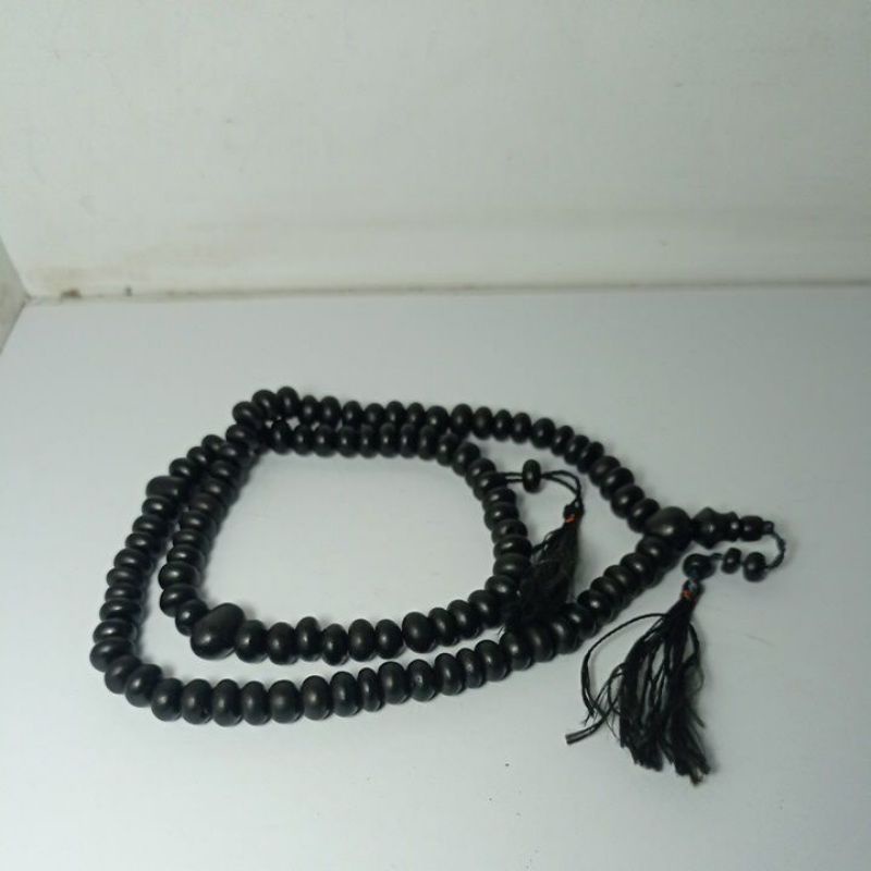 Tasbih biji pocok (buah gebang)