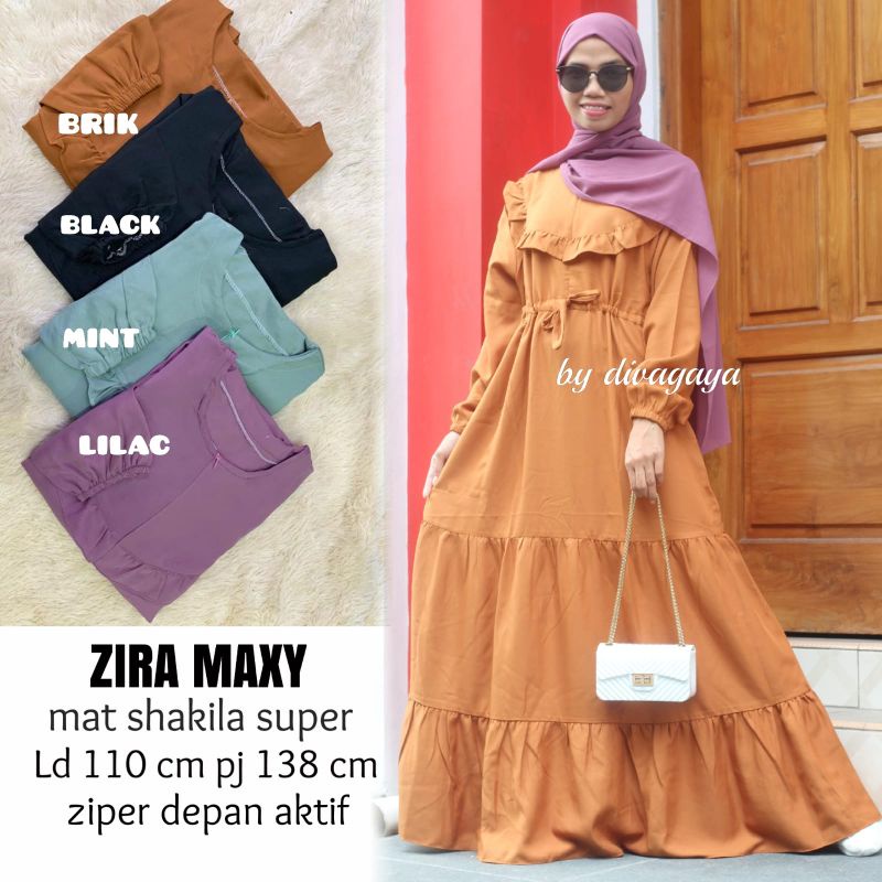 GAMIS POLOS BAHAN SHAKILA SUPER