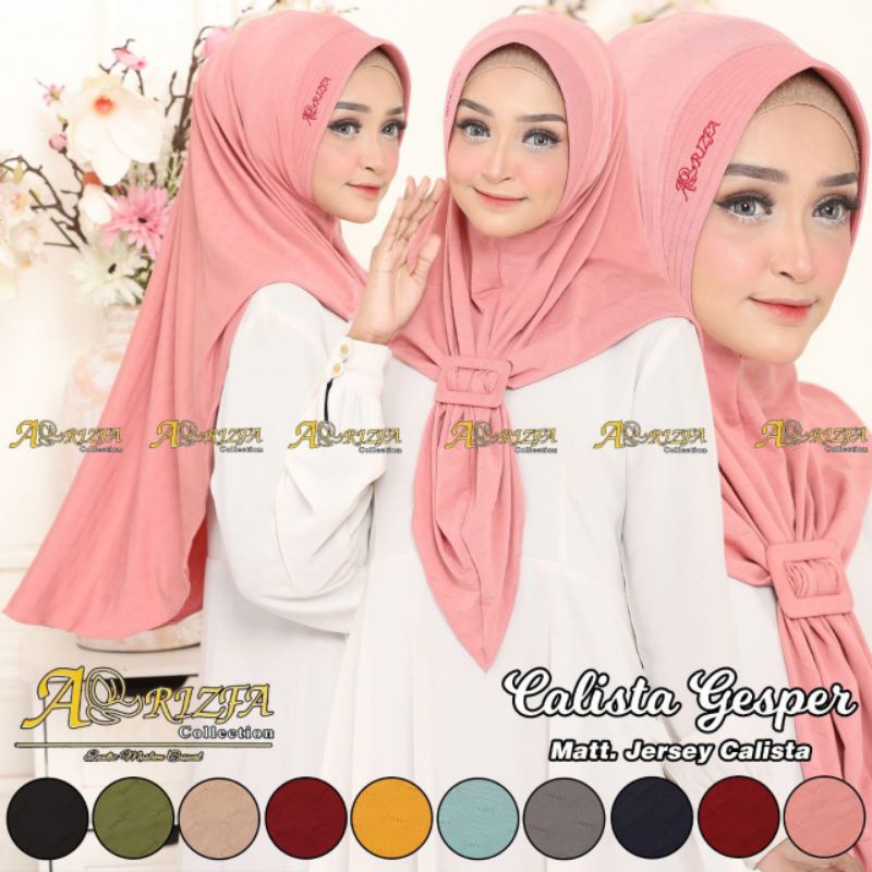 BERGO CALISTA GESPER/ HIJAB INSTAN BY AR-RIZFA