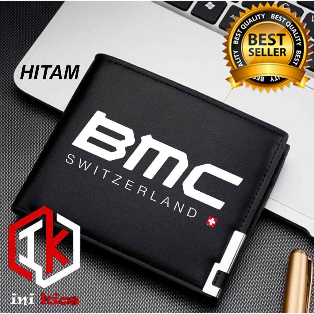 MURAH DOMPET KULIT BMC SWITZERLAND BIKE SIMPLE ELEGANT KEREN BMC BIKE PRIA & WANITA DISTRO