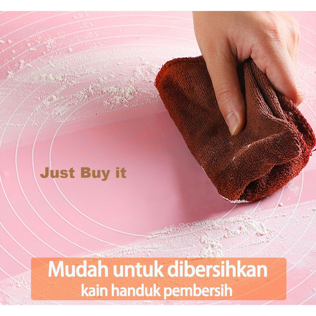 JBI-0157 Alas Adonan Tepung &amp; Kue Silikon Anti Lengket - Baking Mat Silicone