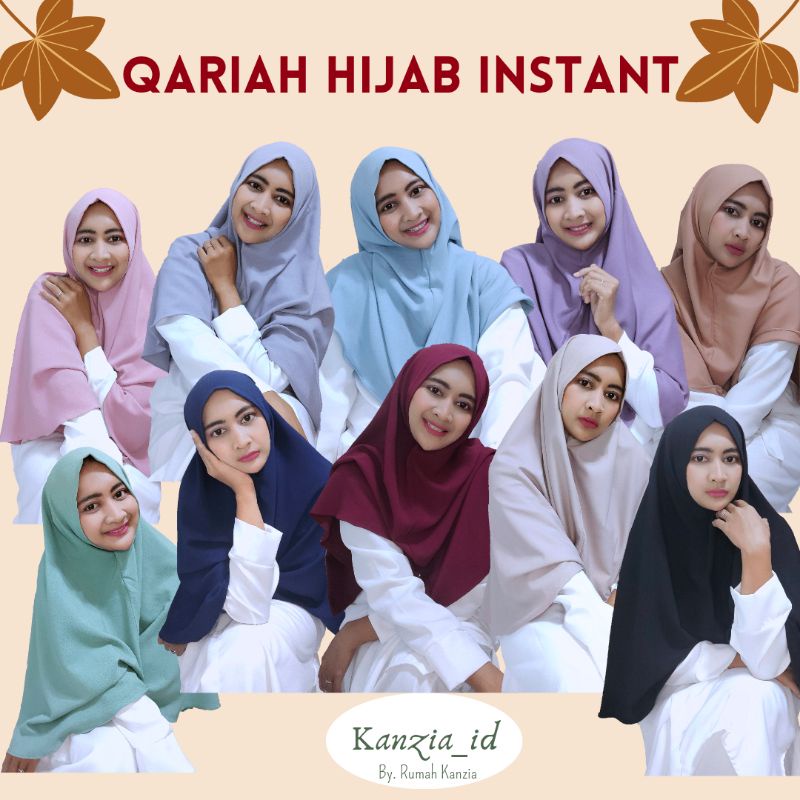 Qariah Hijab Instant/Hijab Instant Premium/Hijab Instant/Hijab Premium