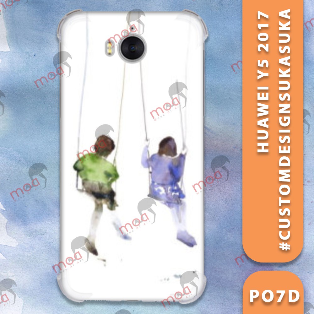 Custom Casing Handphone Sarung HP Premium Anti Crack Case Huawei Y5 III Y5 3 2017 Kekinian Artisan