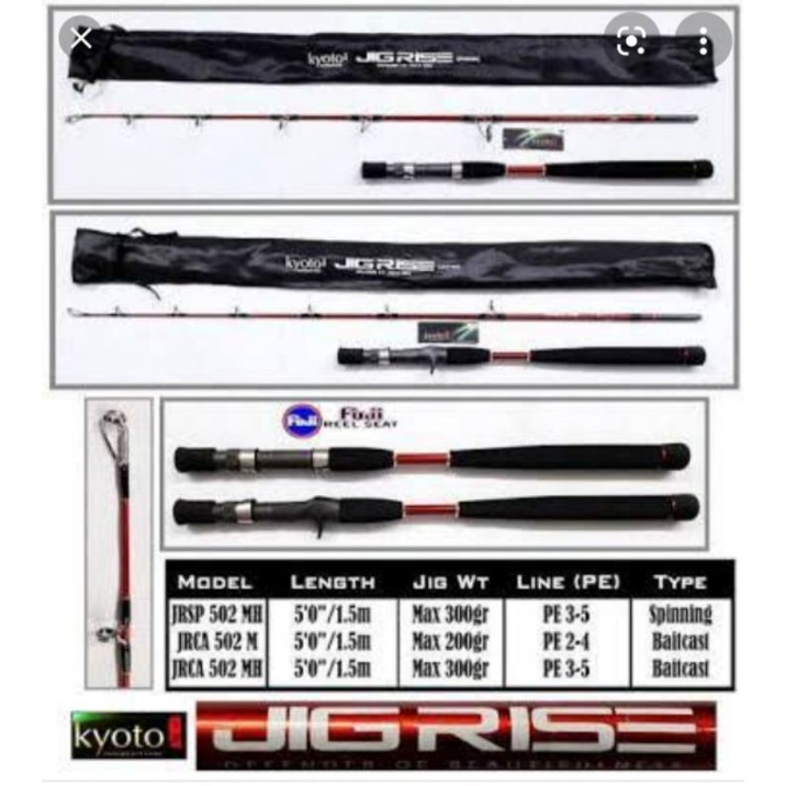Rod Joran Jigging Overhead Kyoto Jigrise 502
