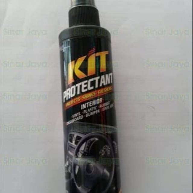 Kit protectant pump vinyl pembersih dashboard kabin interior mobil pvc 300ml spray