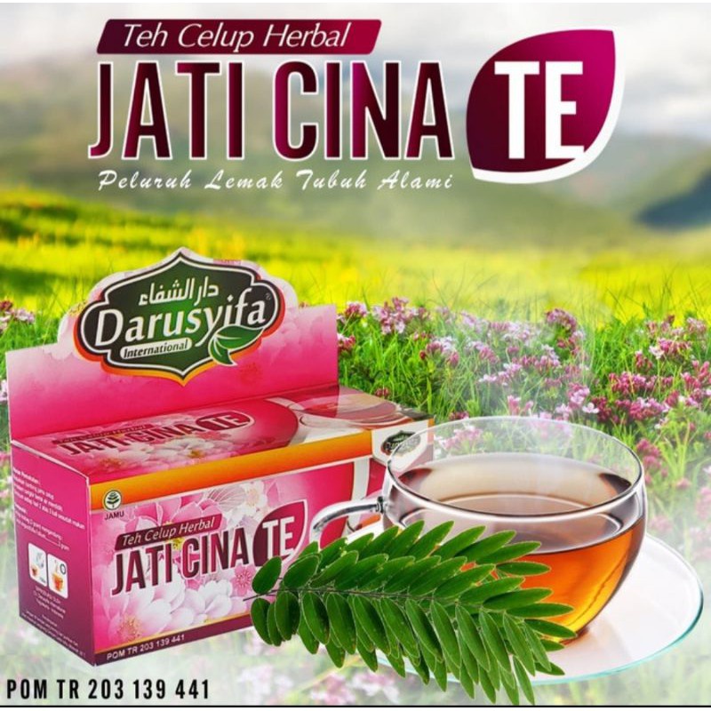 Jati Cina TE Teh Celup Herbal Daun Jati Cina