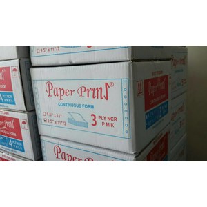 

Continuous Form Paper Prins 9.5"x11"/2 - 3 ply