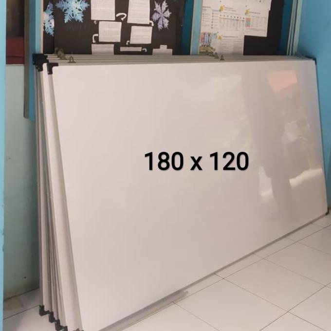 

Whiteboard papan tulis 180 x 120