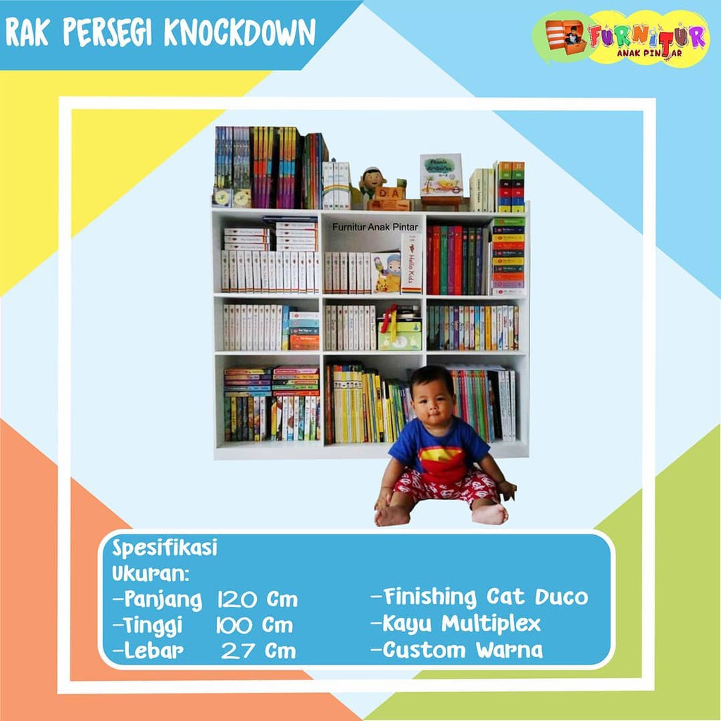 Rak Persegi Knockdown