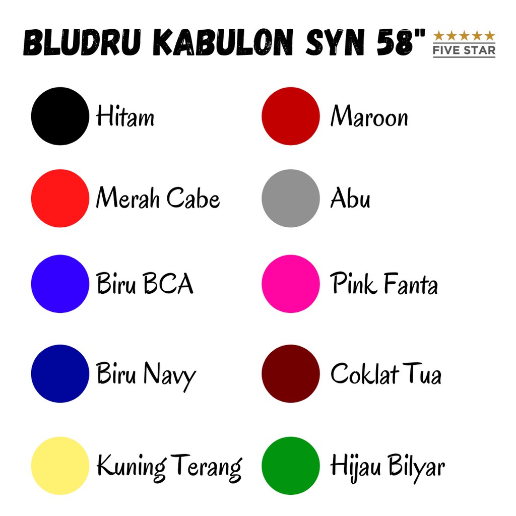 Kabulon SYN Bludru Per Meter