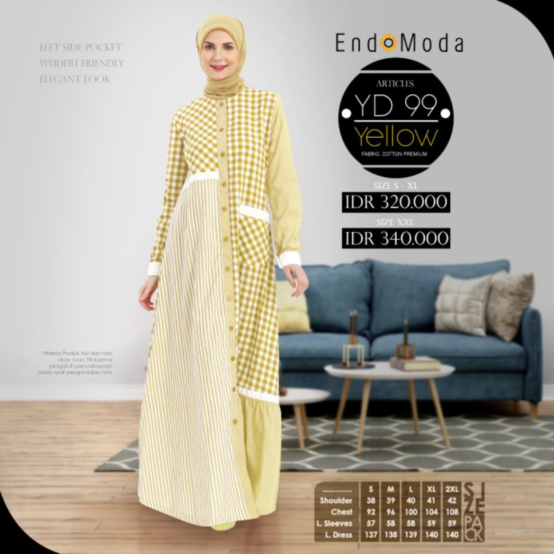 READY STOCK GAMIS ENDOMODA YD 99