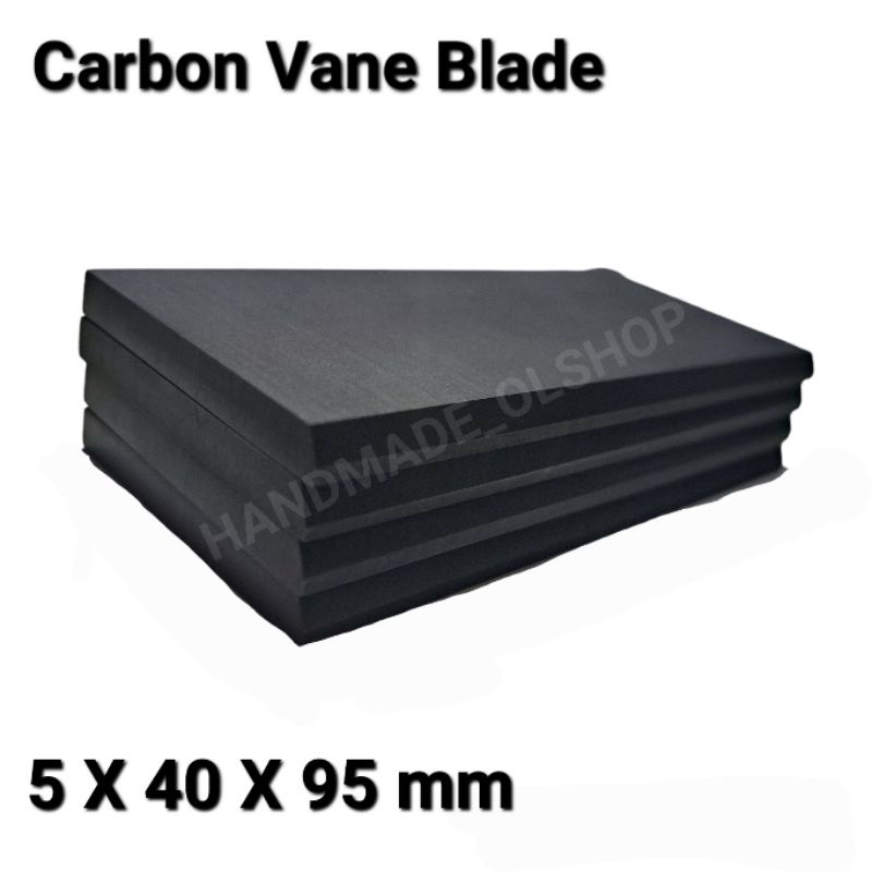 CARBON BRUSH COMPRESSOR 5 X 40 X 95 MM || CARBON BLADE KRX5 KRF25 CBX25 POMPA VACUUM CARBON VANE KRX(S)-5 RRT