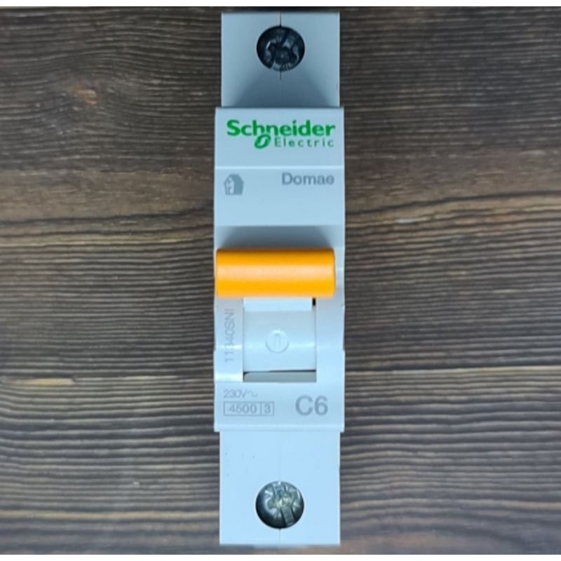 MCB 6A 1P Domae Schneider