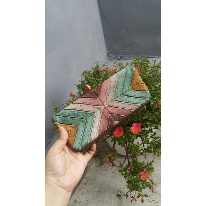 Fossil wallet Patchwork preloved