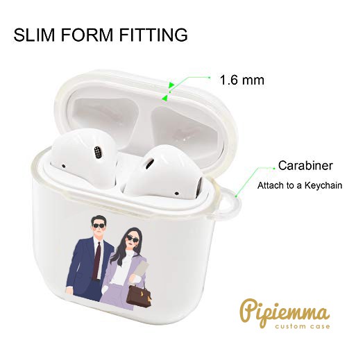 Custom Airpod 1/2 3 2021 PRO Case SOFT TPU ada Gantungan Softcase Lentur Custom Nama atau gambar