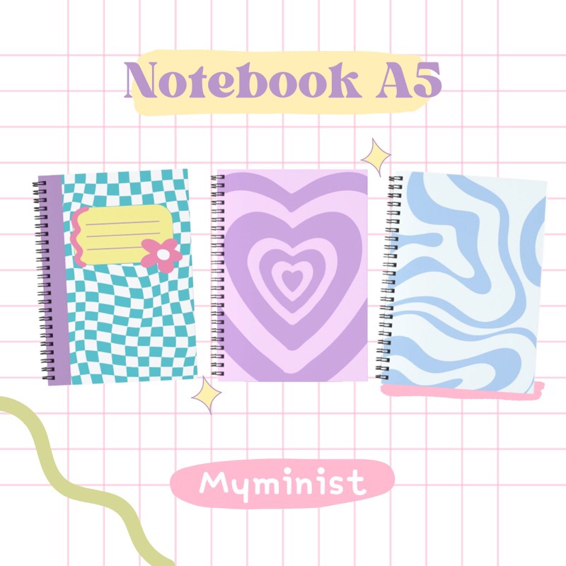

Notebook Spiral A5 Motif Aesthetic Isi 50 Lembar 100 Halaman Buku Catatan Notes Diary Jurnal Agenda Buku Tulis Catatan Bookpaper Binder Journal Jurnal Diari Sekolah Kuliah Bergaris Polos Grid Dotted Korea Tebal Lucu Unik Cute
