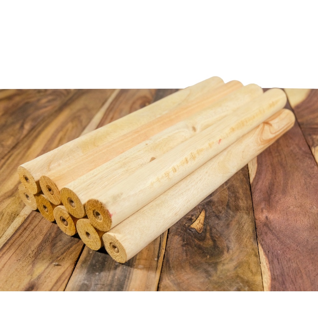 DOWEL KAYU / STIK KAYU BULAT DIAMETER 1 CM