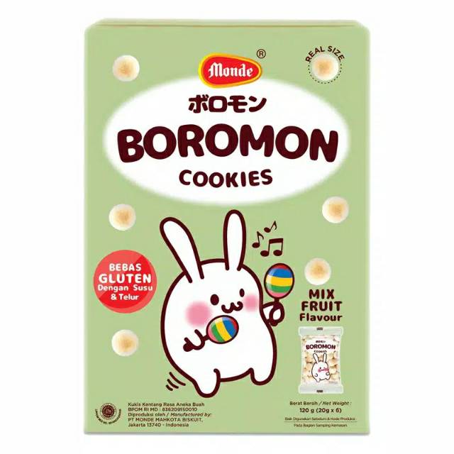 

Monde Boromon Cookies Mix Fruit